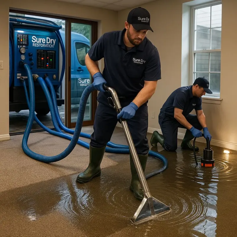 Water Extraction and Removal process in Dover Base Housing, DE